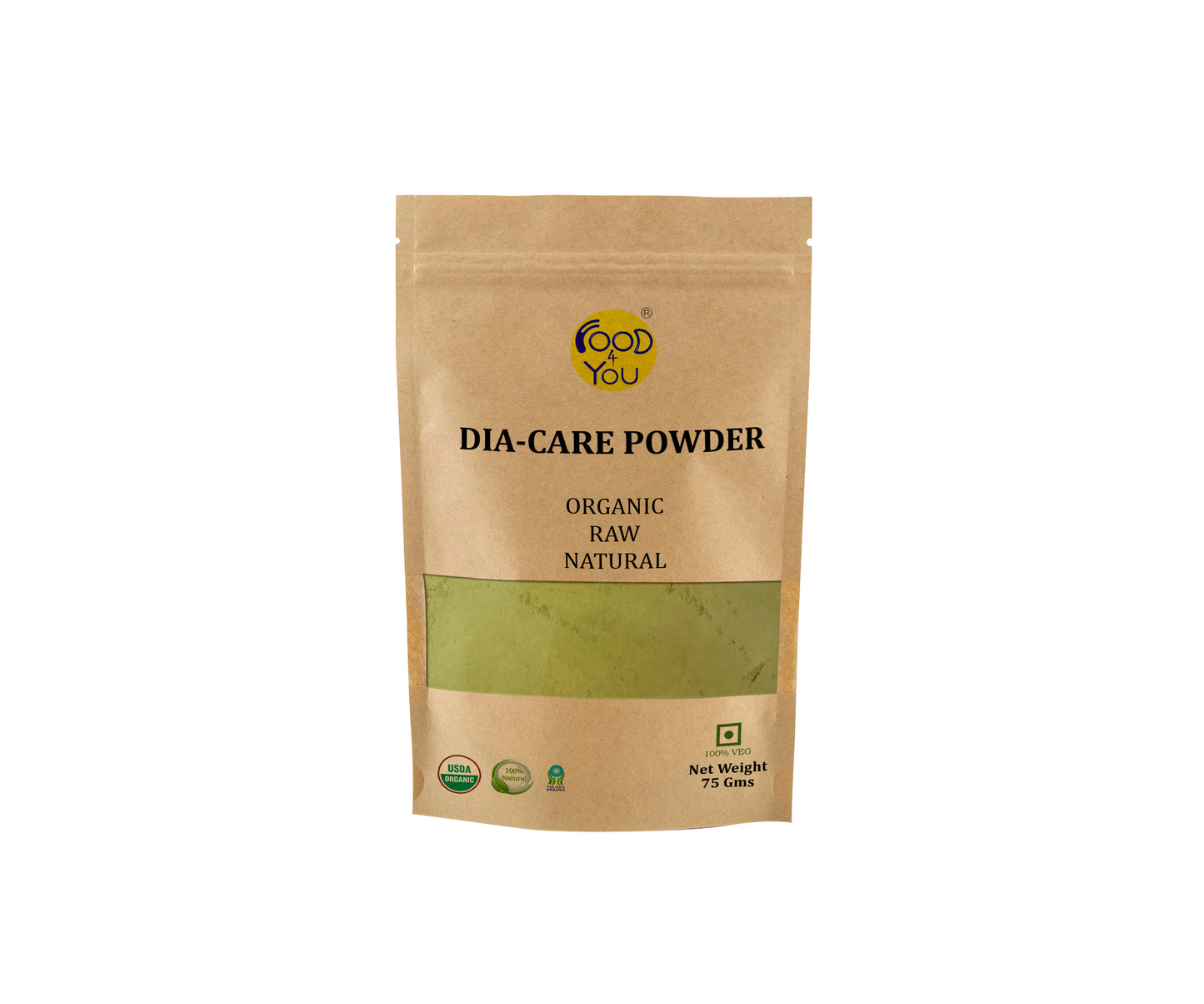 Food 4 You Organic Dia-Care Powder 75g