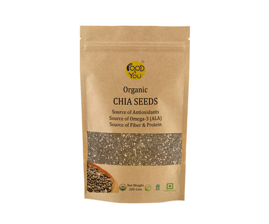 Food 4 You Organic Chia Seeds 200g