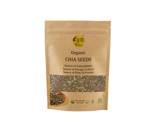 Food 4 You Organic Chia Seeds 400g