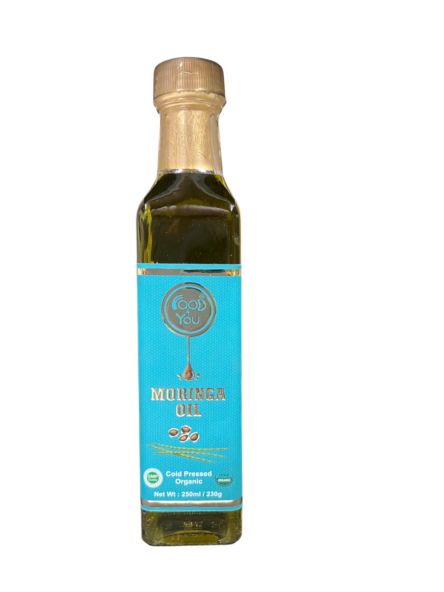 Food 4 You Organic Cold Pressed Moringa Oil 250ml
