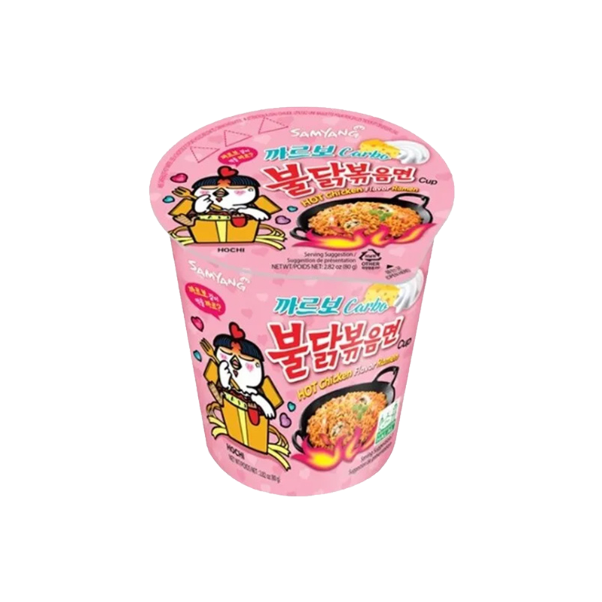 Samyang Korean Instant Ramen Noodles Carbo Cup 70 g