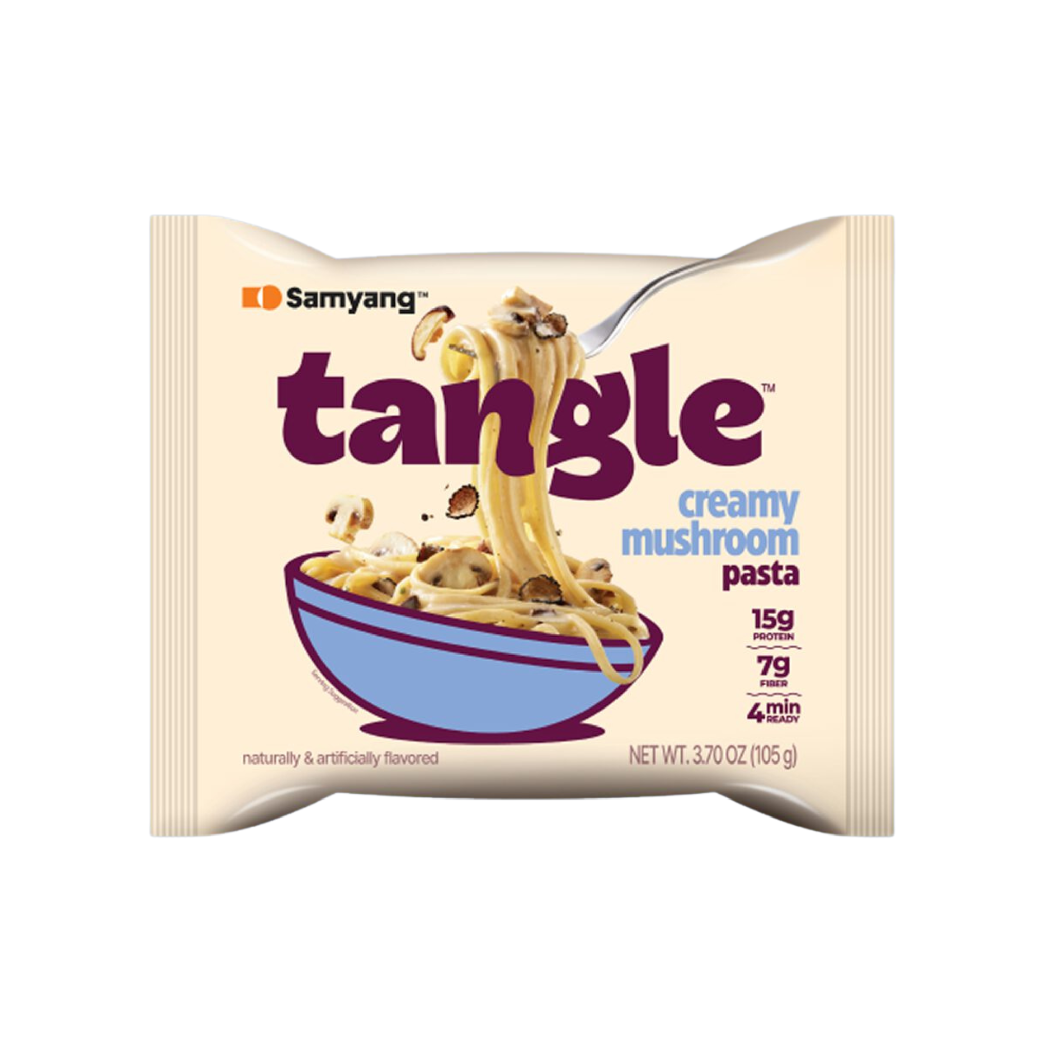 Samyang Korean Instant Tangle Pasta Creamy Mushroom 105 g
