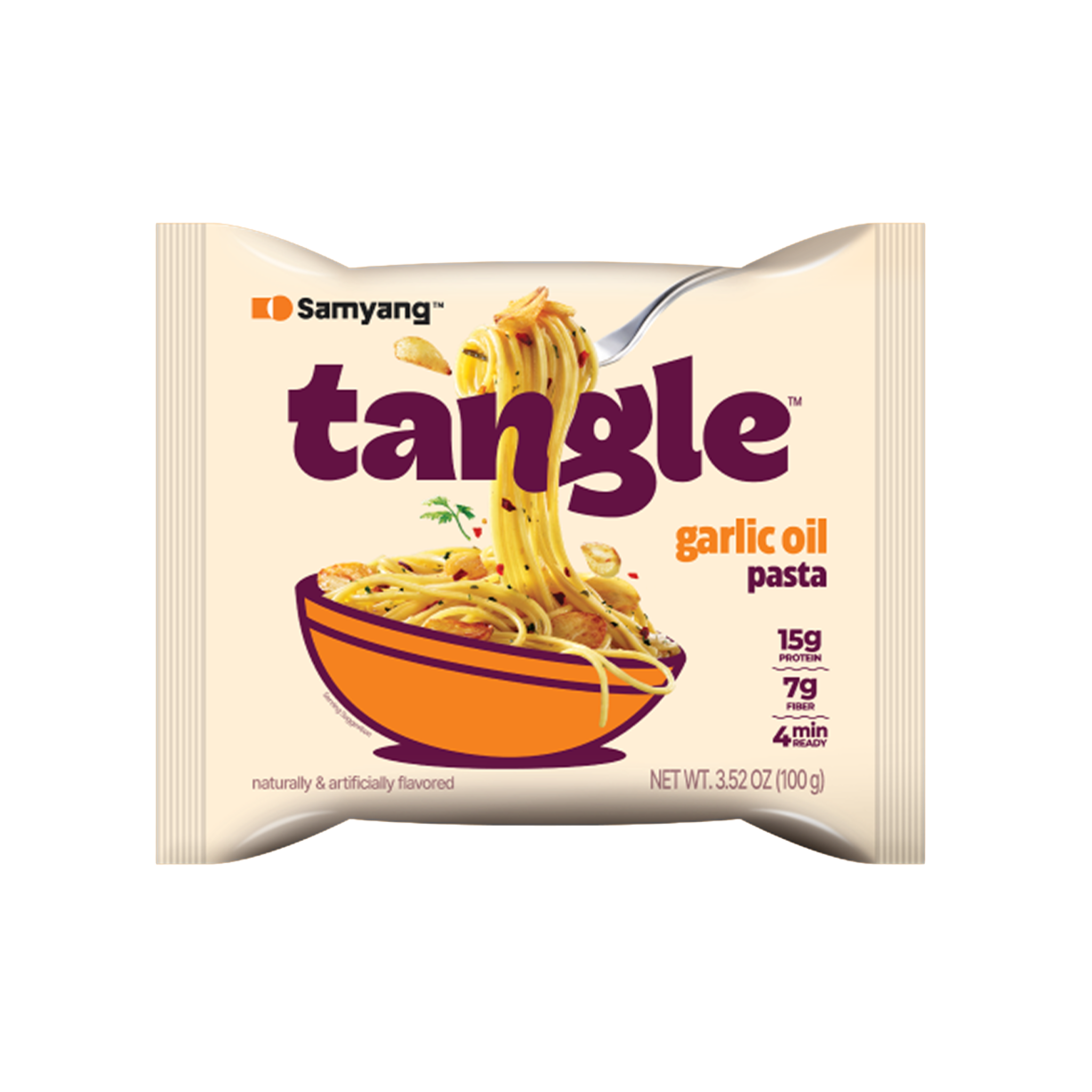 Samyang Korean Instant Tangle Pasta Garlic Oil 105 g