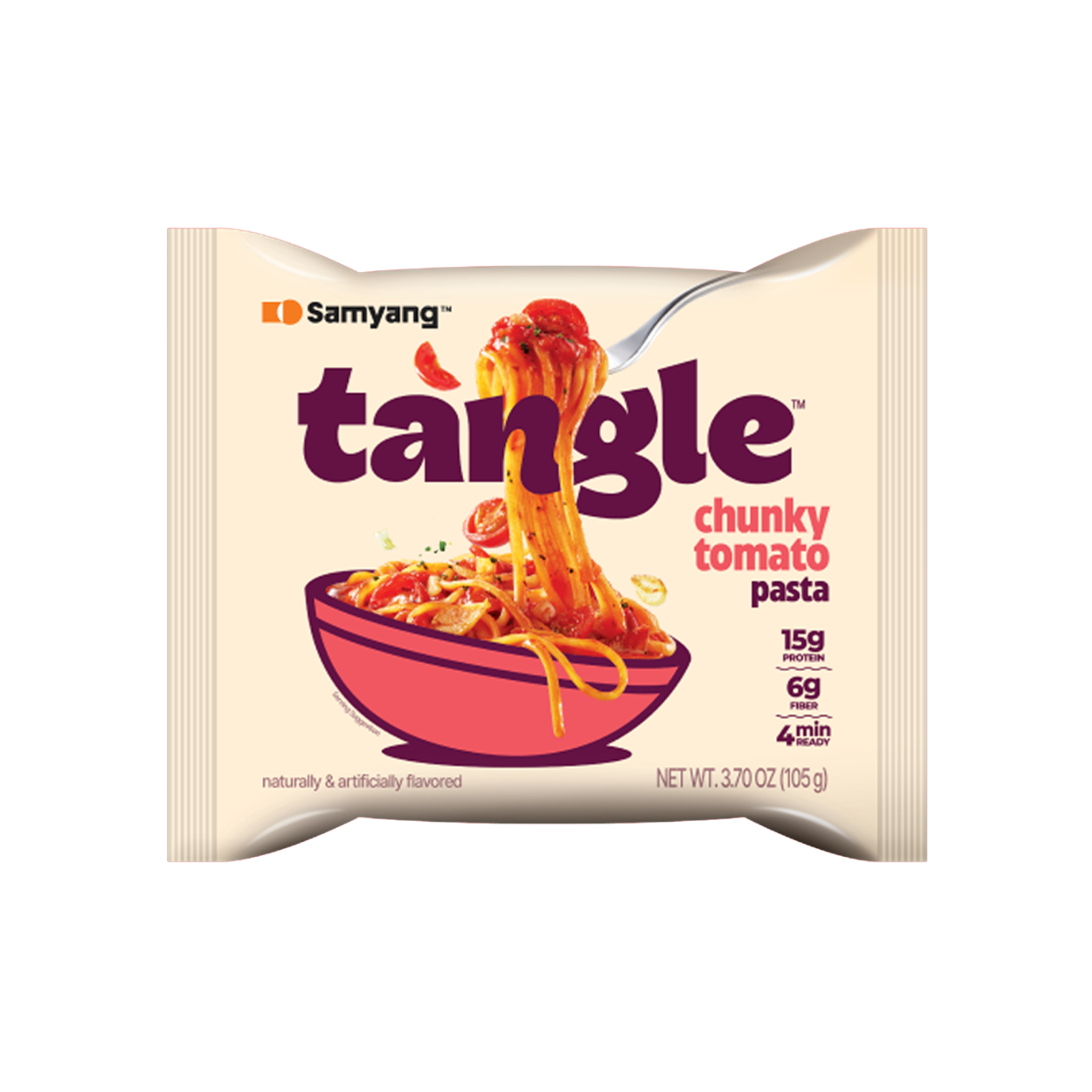 Samyang Korean Instant Tangle Pasta Chunky Tomato 105 g